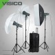 Kit de 3 flashes Visico VE 300W Plus Valued Kit (total 900W)