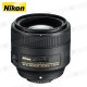 Lente Nikon AF-S 85mm 1.8G (nuevo)