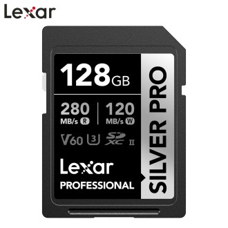 Memoria SD Lexar® SILVER PRO SDXC™ UHS-II - U3 - V60 - 280mb/s