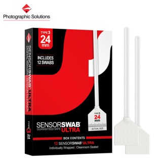 Brochas / Swabs Photographic Solutions Type 3 Ultra para Sensor FULL FRAME (12 unidades, 24mm)