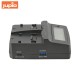 Cargador Dual Jupio V2 para baterias Canon Nikon Sony Fuji (escoger placas en opciones)