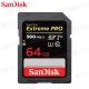 Memoria 64Gb SD Sandisk Extreme Pro UHS-II SDXC 300mb/s