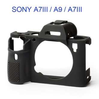 Protector de Silicona para Sony A7III - A9 - A7RIII - negro