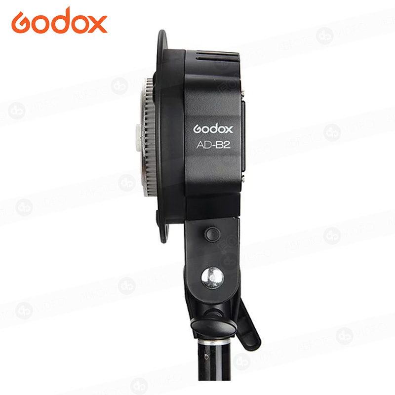 Bracket Godox AD-B2 montura Bowens para 2 flashes AD200Pro