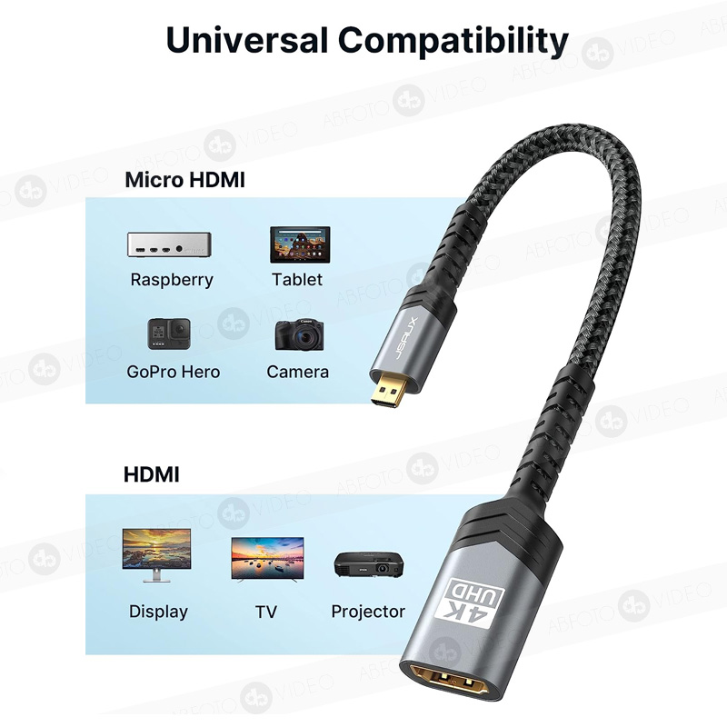 Adaptador Micro HDMI a HDMI