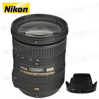 Lente Nikon AF-S 18-200mm VR II DX (nuevo)*